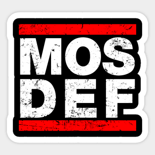 Mos Def Sticker